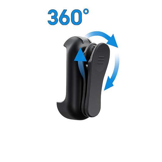 360-Degree Rotating Magnetic Clip