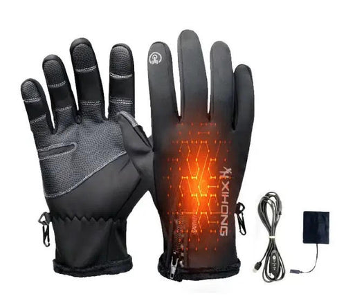 Electric Heated Ski Gloves